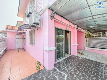 *****ทาวน์เฮ้าส์มือสอง ย่านนนทบุรี หลังมุม ม.พฤกษา37 บางใหญ่-กาญจนาภิเษก เนื้อที่ 21.6 ตร.ว. ฟังก์ชัน 3 ห้องนอน 2 ห้องน้ำ จอดรถได้ 1 คัน ต่อเติมครัว โรงรถพร้อมอยู่ บนทำเลเดินทางสะดวก ใกล้เซ็นทรัลเวสต์เกต และรถไฟฟ้าสายสีม่วง "สถานีคลองบางไผ่"